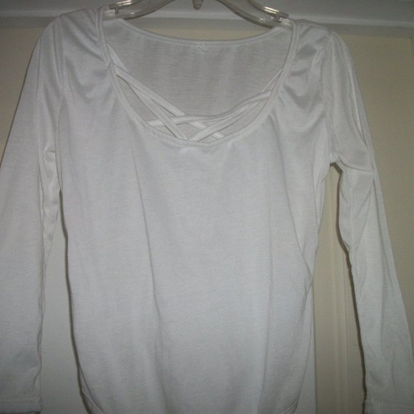 NEW WITHOUT TAGS SOFT KNIT CORSET STY BODYSUIT SM - Picture 3 of 5